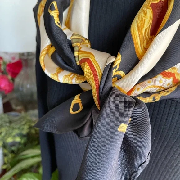 DAKS London Silk Scarf.